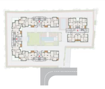Project Image of 2412 Sq.ft 3 BHK Apartment / Flat for sale in Sola for Rs. 16500000