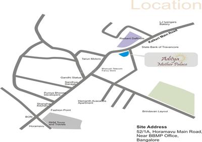 Project Image of 1189.0 - 1556.0 Sq.ft 2 BHK Apartment for buy in Aditya Mother Palace