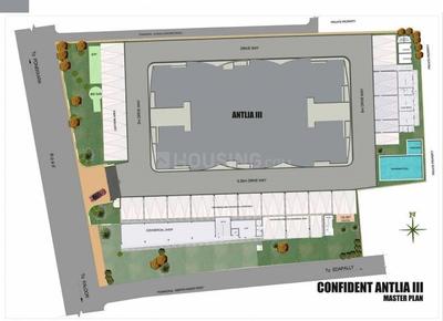 Project Image of 1167.0 - 1398.0 Sq.ft 2 BHK Apartment for buy in Confident Atria III