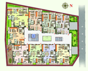 Project Image of 1015.0 - 1397.0 Sq.ft 2 BHK Apartment for buy in Design Tech Bulilders Brindavan