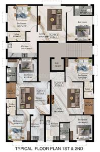 Project Image of 827.0 - 1555.0 Sq.ft 2 BHK Apartment for buy in MS Charans Elite
