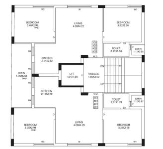 Project Image of 512.79 - 521.19 Sq.ft 2 BHK Apartment for buy in Shaligram Green Apple