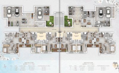 Project Image of 403.0 - 1076.0 Sq.ft 1 BHK Apartment for buy in Larsal Paradise