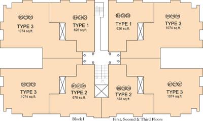 Project Image of 626.0 - 1074.0 Sq.ft 2 BHK Apartment for buy in Galaxy Midwinter