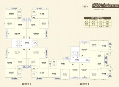 Project Image of 386.0 - 689.0 Sq.ft 1 BHK Apartment for buy in Shiv Castle Pearl