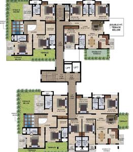 Project Image of 1880.0 - 2615.0 Sq.ft 3 BHK Apartment for buy in Panchratna Heritage