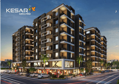 Project Image of 627.0 - 710.0 Sq.ft 2 BHK Apartment for buy in Nirman Kesar Orchid