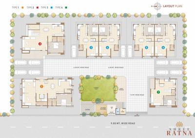 Project Image of 1927.06 - 3863.28 Sq.ft 4 BHK Villa for buy in Shree Ratna
