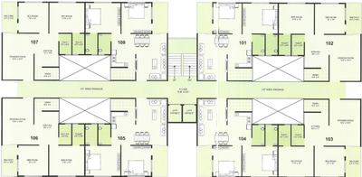 Project Image of 0.0 - 1152.0 Sq.ft 2 BHK Apartment for buy in Radheshyam Radhika Vihar
