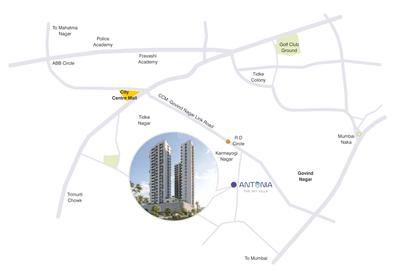 Project Image of 2840.0 - 3665.0 Sq.ft 4 BHK Apartment for buy in Antonia The Sky Villa