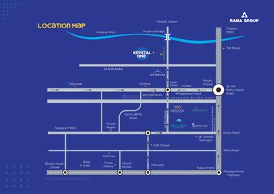 Project Image of 480.18 - 638.08 Sq.ft 1 BHK Apartment for buy in Rama Krystal One Phase II