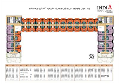 Project Image of 550.0 - 650.0 Sq.ft 1 BHK Apartment for buy in Omaxe India Trade Centre