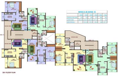 Project Image of 405.8 - 557.36 Sq.ft 1 BHK Apartment for buy in Amar Orchid