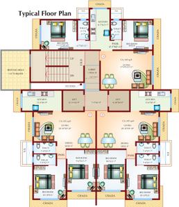 Project Image of 1260 Sq.ft 3 BHK Apartment / Flat for sale in Andheri West for Rs. 44500000