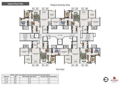Project Image of 1800 Sq.ft 3 BHK Apartment / Flat for sale in Hadapsar for Rs. 12000000