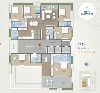 Project Image of 1987.0 - 3415.0 Sq.ft 4 BHK Apartment for buy in Nemi Elements