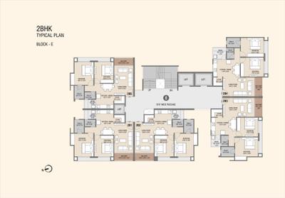 Project Image of 1200 Sq.ft 2 BHK Apartment / Flat for sale in Jahangir Pura for Rs. 3800000