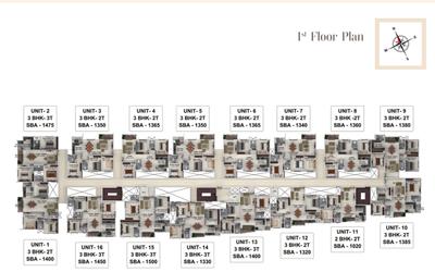Project Image of 1320.0 - 1500.0 Sq.ft 3 BHK Apartment for buy in RK Celesta