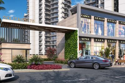 Project Image of 542.61 - 640.67 Sq.ft 2 BHK Apartment for buy in Riseonic Solitaire 70
