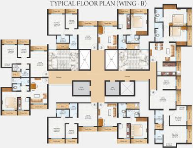 Project Image of 689 Sq.ft 2 BHK Apartment / Flat for sale in Thane West for Rs. 11500000