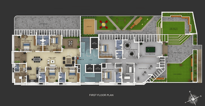 Project Image of 2716.0 - 3398.0 Sq.ft 3 BHK Apartment for buy in Noel The Feather