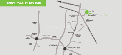 Project Image of 589.32 - 606.62 Sq.ft 2 BHK Apartment for buy in LGCL Happy Days Phase 2