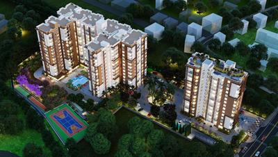 Project Image of 1096.0 - 3004.0 Sq.ft 2 BHK Apartment for buy in Meenakshi High Life Towers