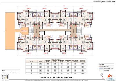 Project Image of 1061.0 - 2248.0 Sq.ft 2 BHK Apartment for buy in Nandan Carnival
