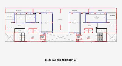 Devsatya Verdana Block C & D Ground Floor Cluster Plan 2