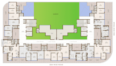 Project Image of 320.76 - 703.0 Sq.ft 1 BHK Apartment for buy in Riu Siddhivinayak Aarambh