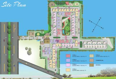 Project Image of 665.0 - 1480.0 Sq.ft 1 BHK Apartment for buy in Techman Moti City Phase 1