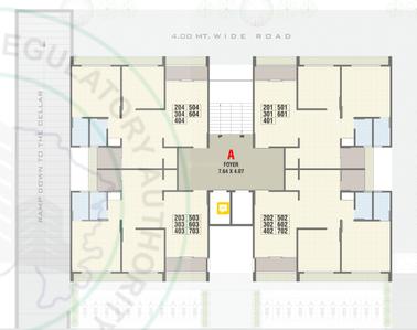 Project Image of 0.0 - 652.51 Sq.ft 2 BHK Apartment for buy in Vijay Harihar Avenue