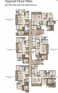 Project Image of 1141.0 - 2550.0 Sq.ft 3 BHK Apartment for buy in CKPC Heart Of Harmony
