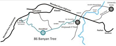 86 Banyan Tree Images for Location Plan of Panchshil 86 Banyan Tree 2
