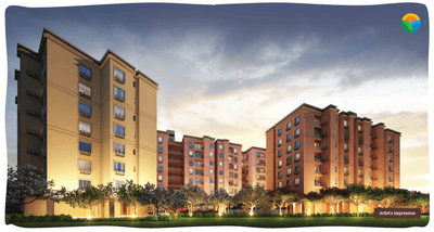 Project Image of 1055 Sq.ft 3 BHK Apartment / Flat for sale in Garia, Sonarpur for Rs. 5200000
