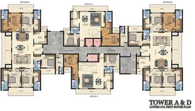 Project Image of 1910.0 - 5165.0 Sq.ft 3 BHK Apartment for buy in Oro Constella