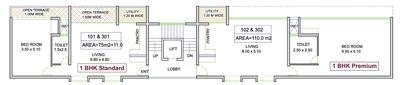 Project Image of 645.83 - 1506.95 Sq.ft Studio Studio Apartment for buy in GHD Velvet Vista Phase I