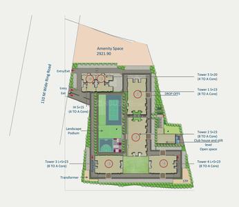 Project Image of 910 Sq.ft 2 BHK Apartment / Flat for sale in Maan for Rs. 8200021