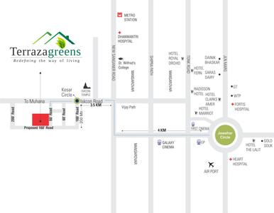 Project Image of 1268.0 - 1782.0 Sq.ft 2 BHK Apartment for buy in Shivank Terrazagreens
