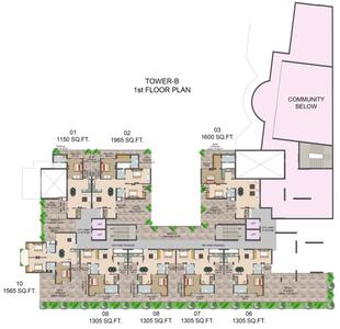 Project Image of 1400 Sq.ft 3 BHK Apartment / Flat for sale in Raj Nagar Extension for Rs. 14000000