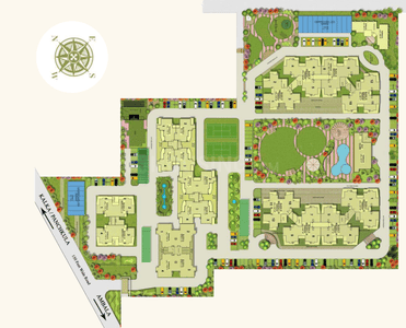 Project Image of 1290 Sq.ft 2 BHK Apartment / Flat for sale in Dhakoli for Rs. 7590000