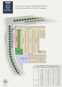 Project Image of 1260.0 - 1620.0 Sq.ft Residential Plot Plot for buy in BPTP District 4