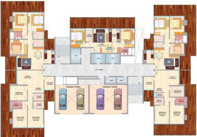 Project Image of 1200.0 - 1691.0 Sq.ft 2 BHK Apartment for buy in Ashray Jaswanti Gold