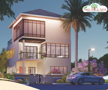 Mahesh Sri Village Villa Plots Elevation 1