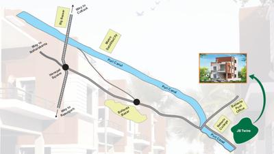 Project Image of 1850.0 - 2200.0 Sq.ft 3 BHK Villa for buy in JB Twins