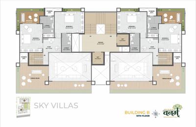 Project Image of 1128.0 - 1871.0 Sq.ft 3 BHK Apartment for buy in Shaligram Vanam