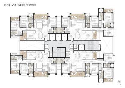 Project Image of 1519.0 - 1836.0 Sq.ft 3 BHK Apartment for buy in Nyati Evoque