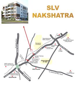 Project Image of 1375.0 - 1559.0 Sq.ft 3 BHK Apartment for buy in SLV Nakshatra