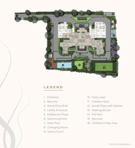 Project Image of 1596.0 - 2280.0 Sq.ft 3 BHK Apartment for buy in ASSETZ 66 & SHIBUI