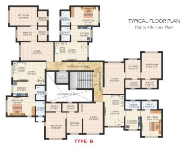 Project Image of 320.0 - 357.0 Sq.ft 1 BHK Apartment for buy in Oswal Dream City Phase 2